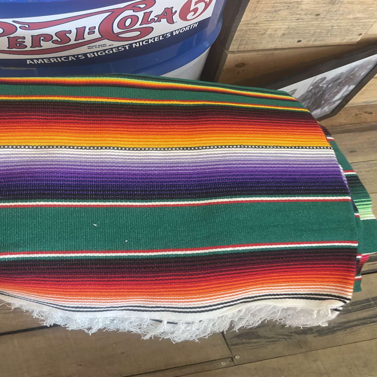 Serape traditionnel mexicain