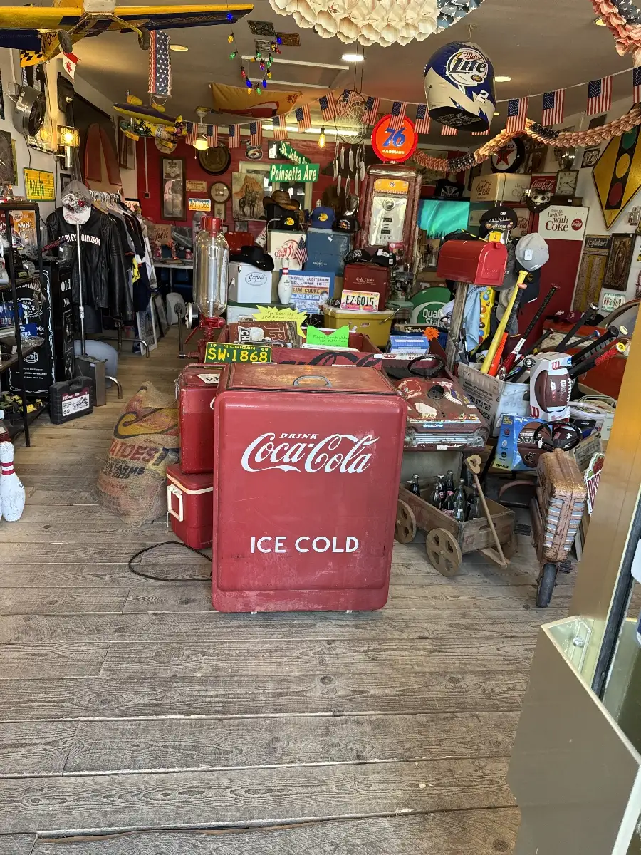 Glacière sur pied Coca-Cola