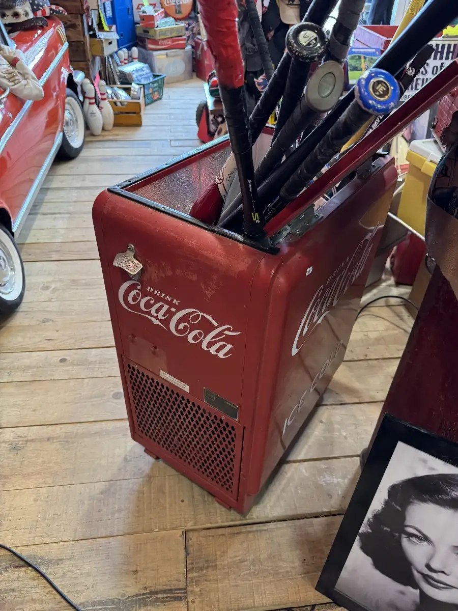Glacière sur pied Coca-Cola