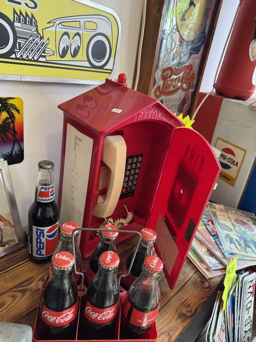 Téléphone vintage fire
